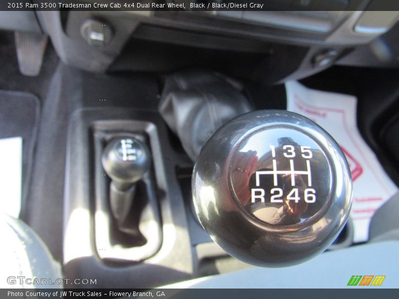Black / Black/Diesel Gray 2015 Ram 3500 Tradesman Crew Cab 4x4 Dual Rear Wheel