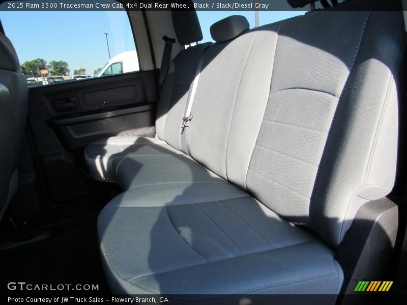 Black / Black/Diesel Gray 2015 Ram 3500 Tradesman Crew Cab 4x4 Dual Rear Wheel