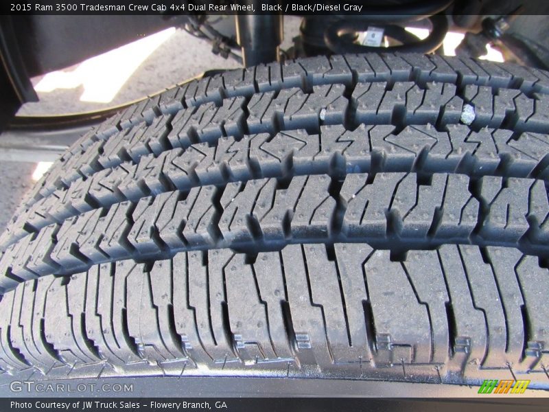 Black / Black/Diesel Gray 2015 Ram 3500 Tradesman Crew Cab 4x4 Dual Rear Wheel
