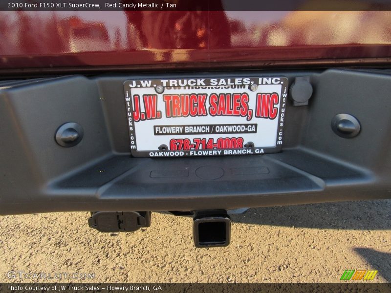Red Candy Metallic / Tan 2010 Ford F150 XLT SuperCrew