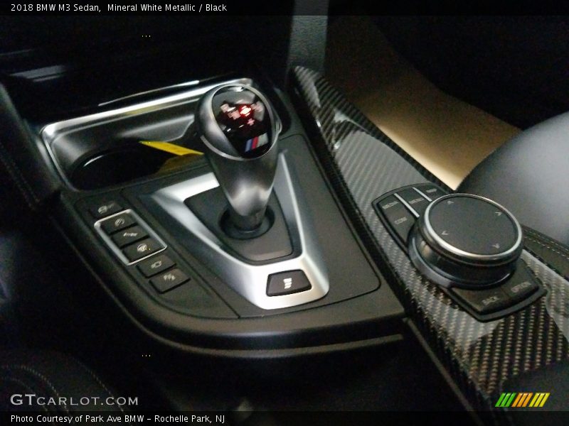 Mineral White Metallic / Black 2018 BMW M3 Sedan