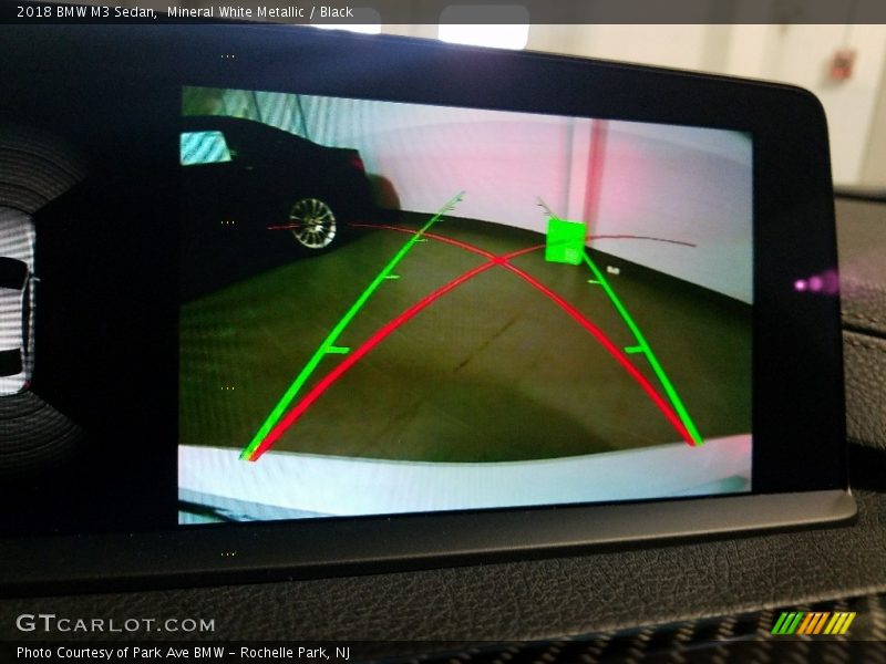 Mineral White Metallic / Black 2018 BMW M3 Sedan