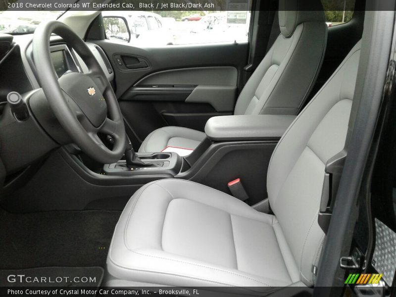 Black / Jet Black/Dark Ash 2018 Chevrolet Colorado WT Extended Cab