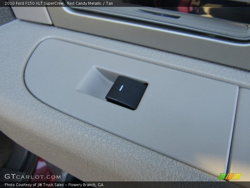 Red Candy Metallic / Tan 2010 Ford F150 XLT SuperCrew