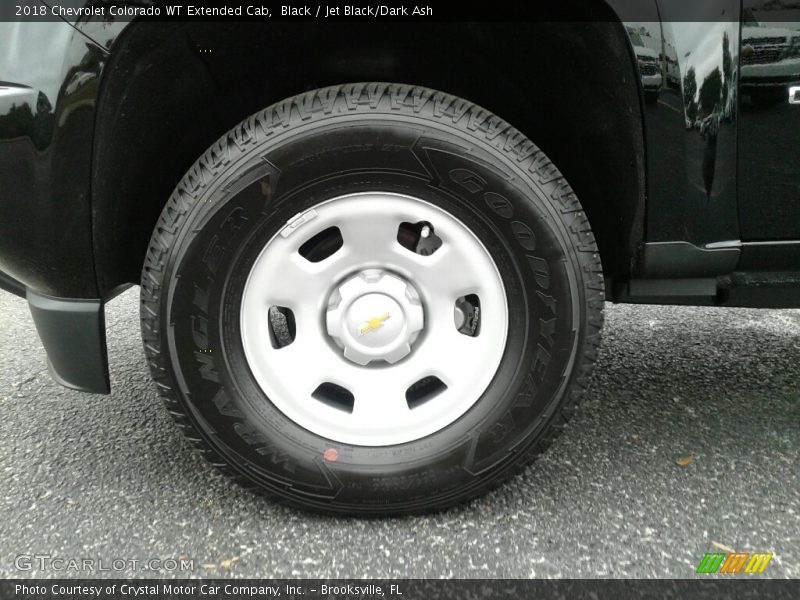 Black / Jet Black/Dark Ash 2018 Chevrolet Colorado WT Extended Cab