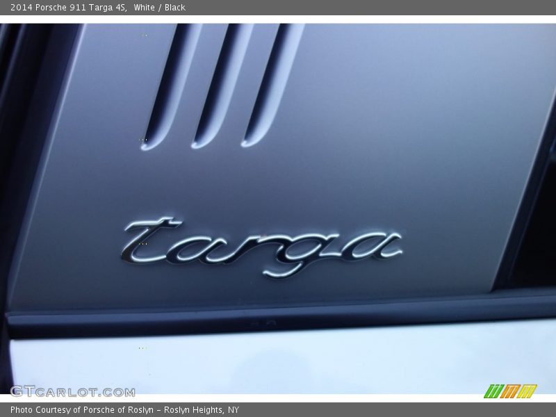 White / Black 2014 Porsche 911 Targa 4S