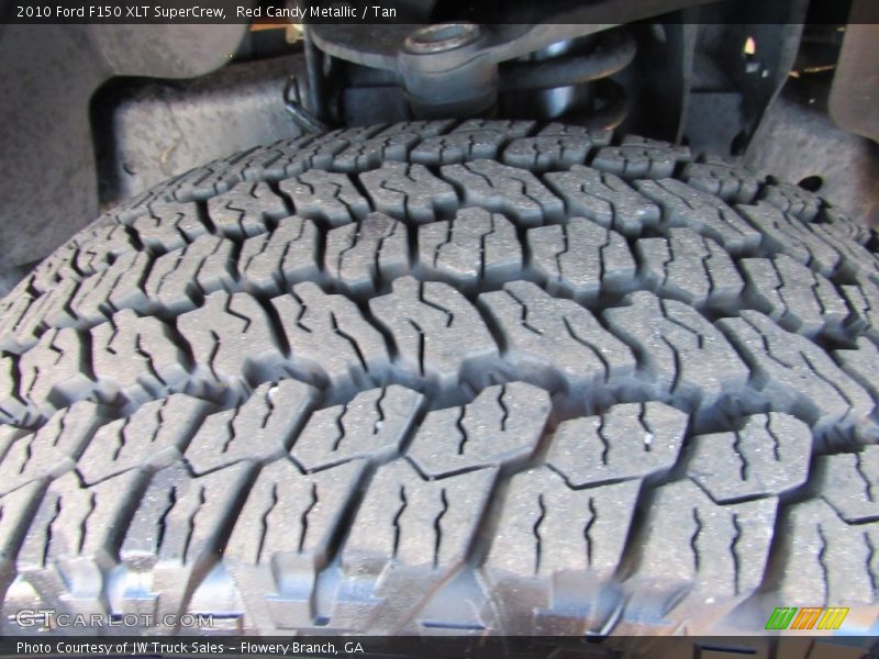Red Candy Metallic / Tan 2010 Ford F150 XLT SuperCrew