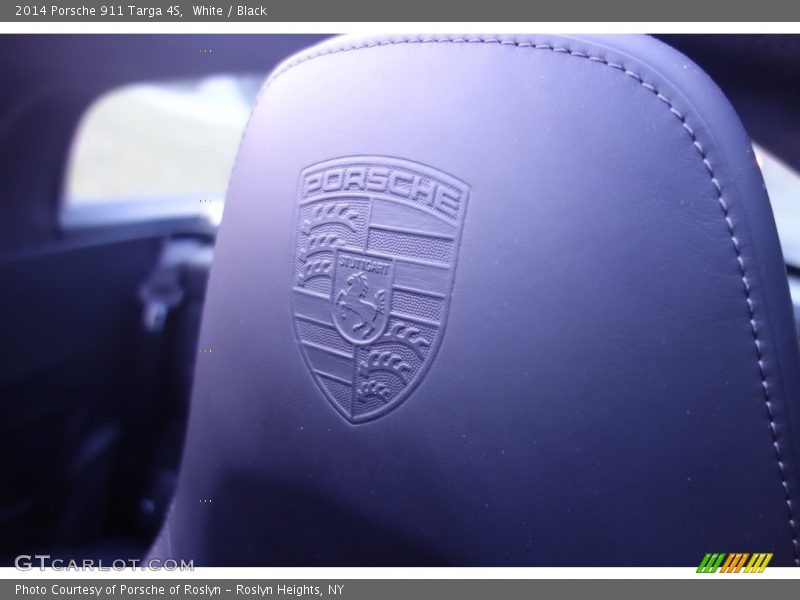 White / Black 2014 Porsche 911 Targa 4S