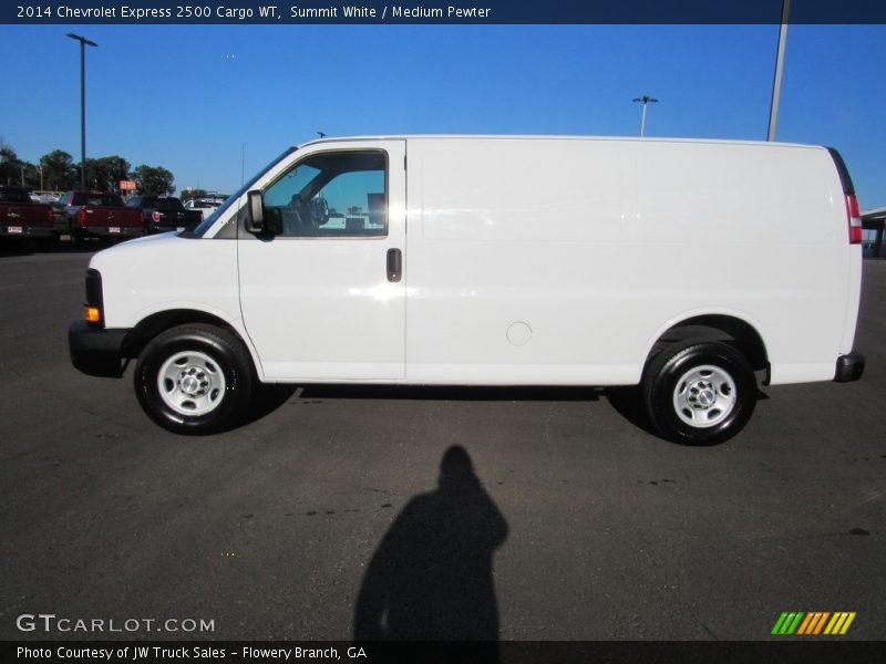 Summit White / Medium Pewter 2014 Chevrolet Express 2500 Cargo WT