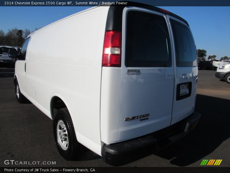 Summit White / Medium Pewter 2014 Chevrolet Express 2500 Cargo WT