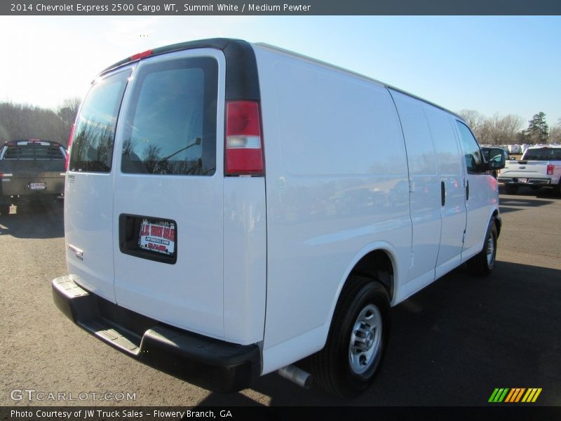 Summit White / Medium Pewter 2014 Chevrolet Express 2500 Cargo WT