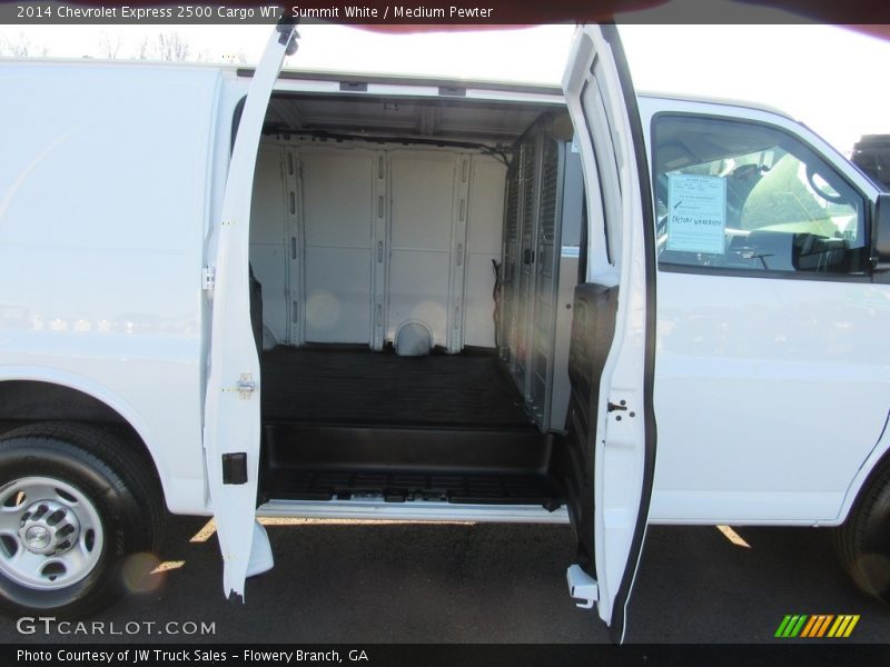 Summit White / Medium Pewter 2014 Chevrolet Express 2500 Cargo WT