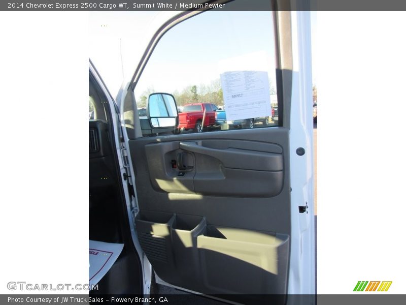 Summit White / Medium Pewter 2014 Chevrolet Express 2500 Cargo WT