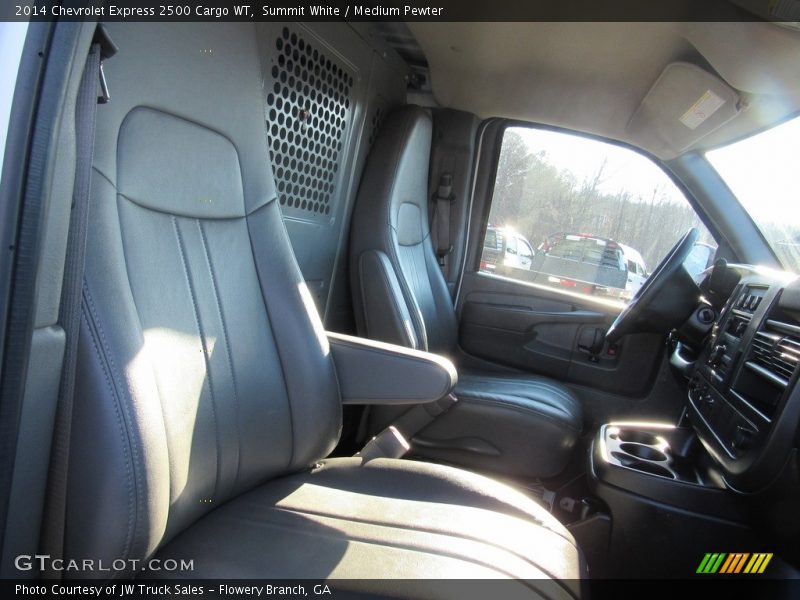 Summit White / Medium Pewter 2014 Chevrolet Express 2500 Cargo WT