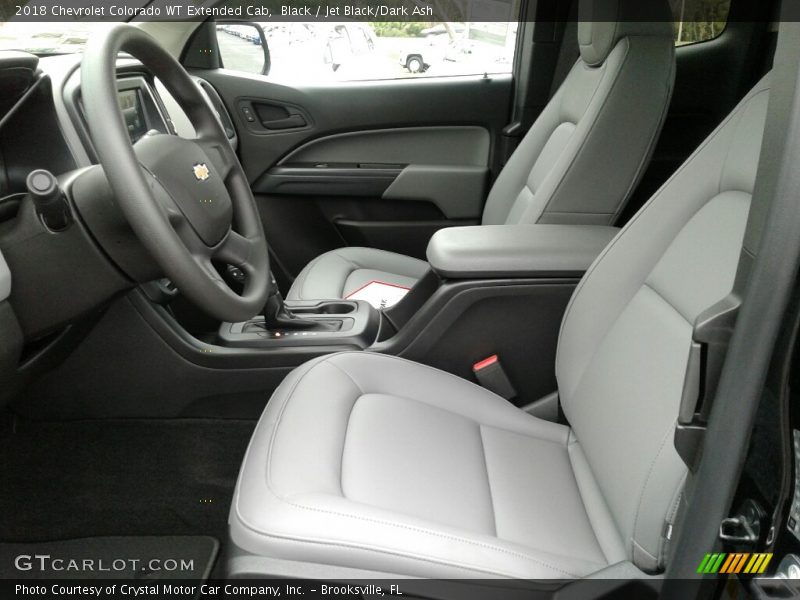 Black / Jet Black/Dark Ash 2018 Chevrolet Colorado WT Extended Cab