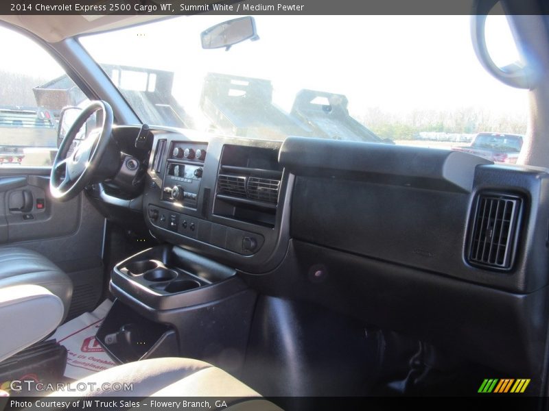 Summit White / Medium Pewter 2014 Chevrolet Express 2500 Cargo WT