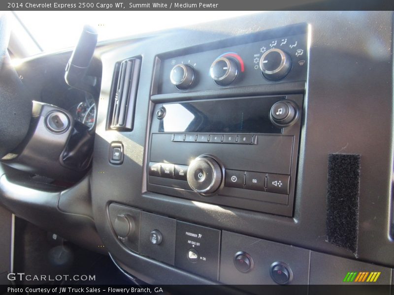 Summit White / Medium Pewter 2014 Chevrolet Express 2500 Cargo WT