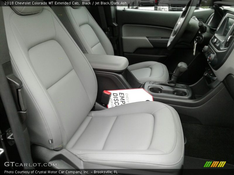 Black / Jet Black/Dark Ash 2018 Chevrolet Colorado WT Extended Cab