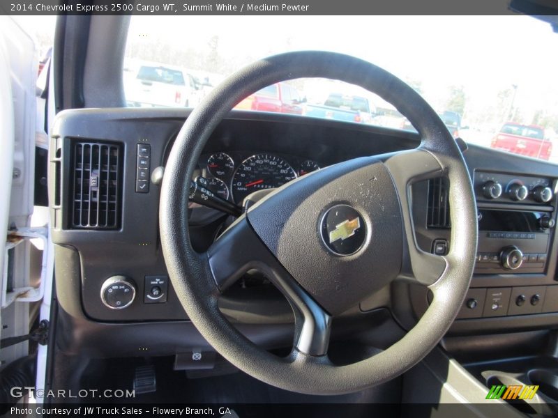 Summit White / Medium Pewter 2014 Chevrolet Express 2500 Cargo WT