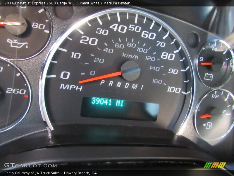 Summit White / Medium Pewter 2014 Chevrolet Express 2500 Cargo WT