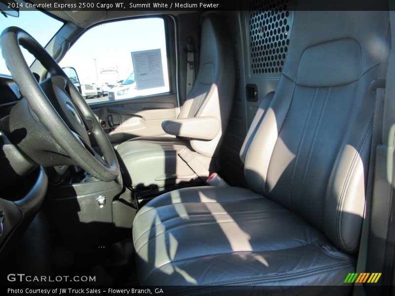 Summit White / Medium Pewter 2014 Chevrolet Express 2500 Cargo WT