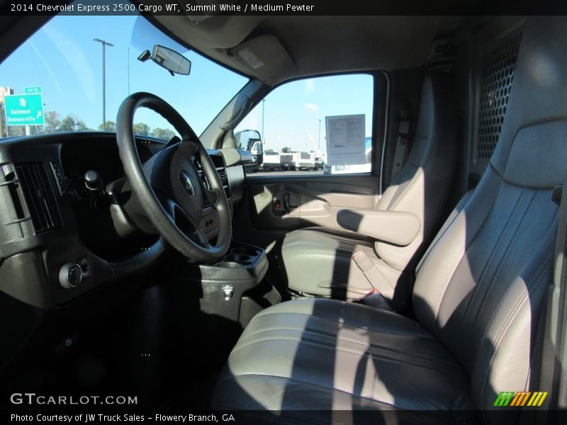Summit White / Medium Pewter 2014 Chevrolet Express 2500 Cargo WT