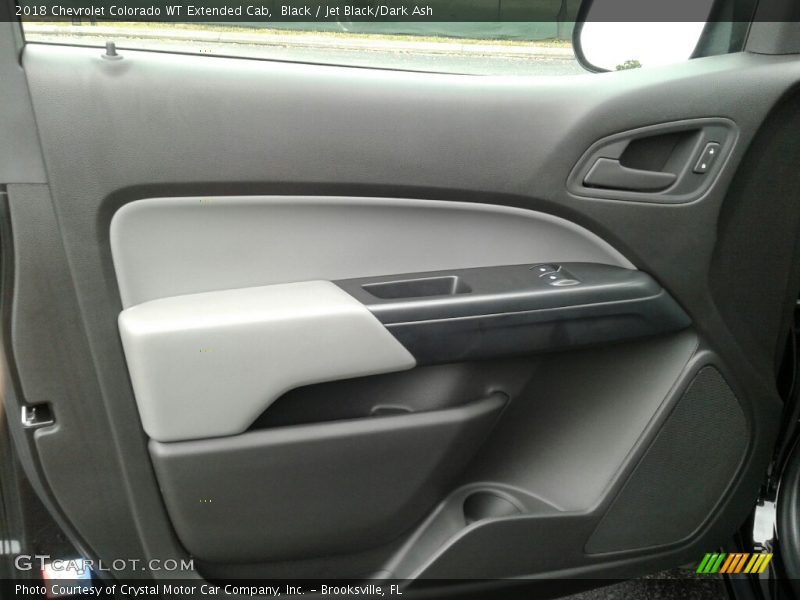 Black / Jet Black/Dark Ash 2018 Chevrolet Colorado WT Extended Cab