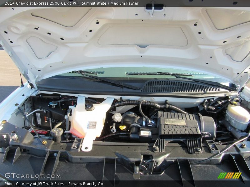 Summit White / Medium Pewter 2014 Chevrolet Express 2500 Cargo WT