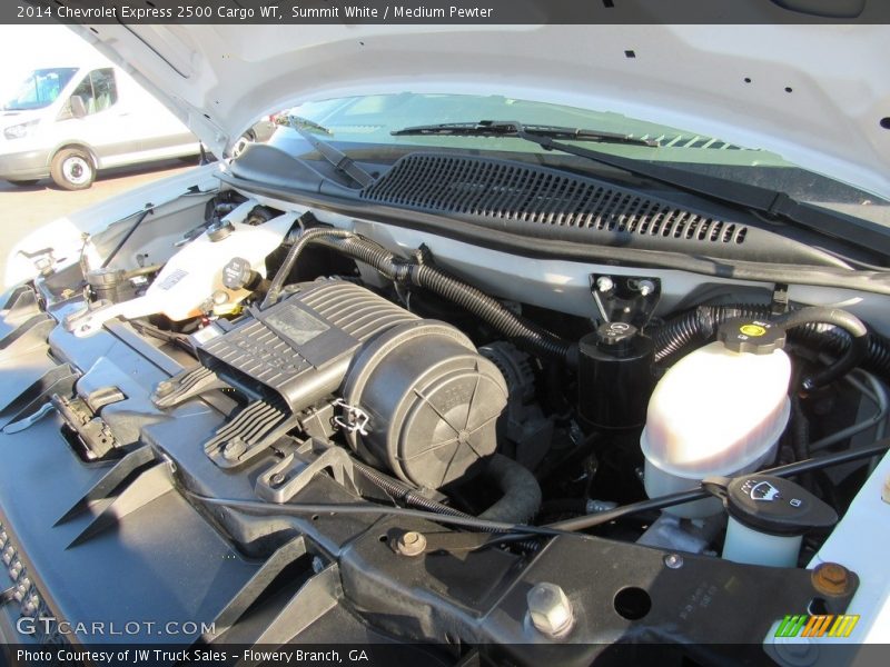 Summit White / Medium Pewter 2014 Chevrolet Express 2500 Cargo WT