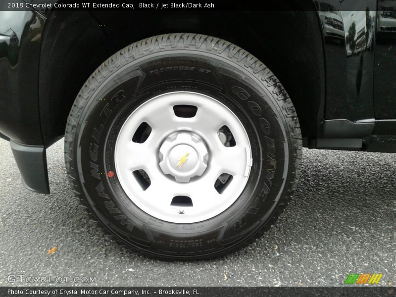 Black / Jet Black/Dark Ash 2018 Chevrolet Colorado WT Extended Cab