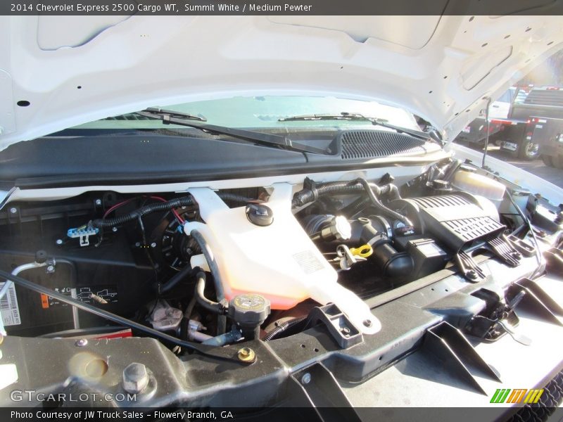 Summit White / Medium Pewter 2014 Chevrolet Express 2500 Cargo WT