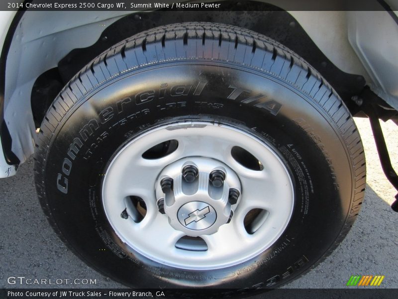 Summit White / Medium Pewter 2014 Chevrolet Express 2500 Cargo WT