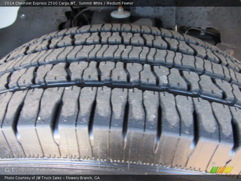 Summit White / Medium Pewter 2014 Chevrolet Express 2500 Cargo WT