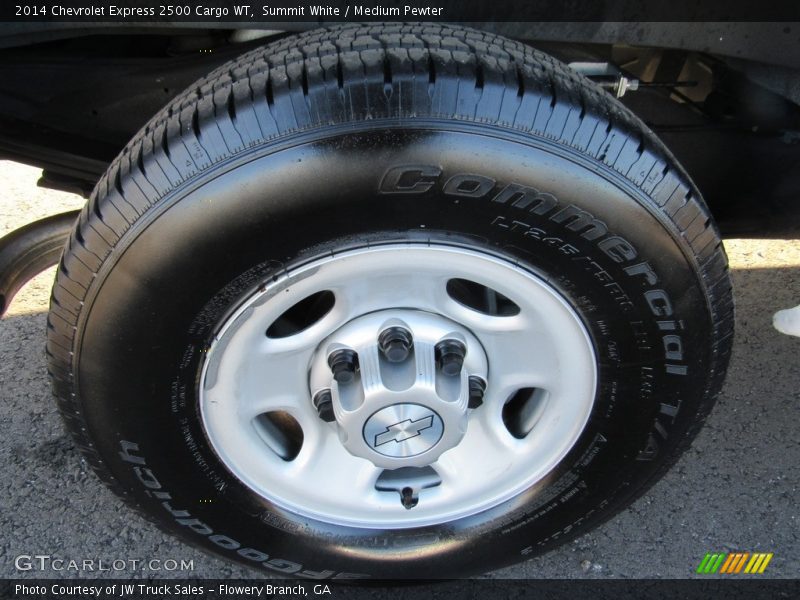 Summit White / Medium Pewter 2014 Chevrolet Express 2500 Cargo WT