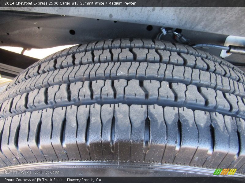 Summit White / Medium Pewter 2014 Chevrolet Express 2500 Cargo WT