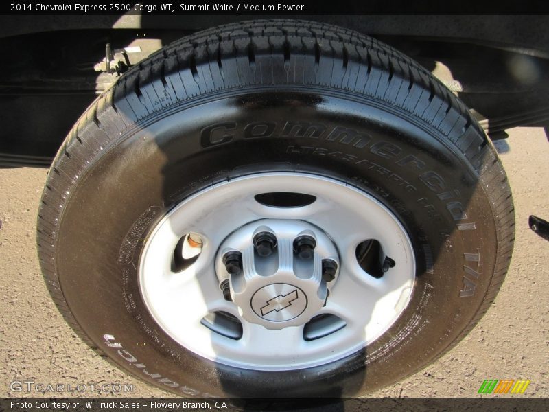 Summit White / Medium Pewter 2014 Chevrolet Express 2500 Cargo WT