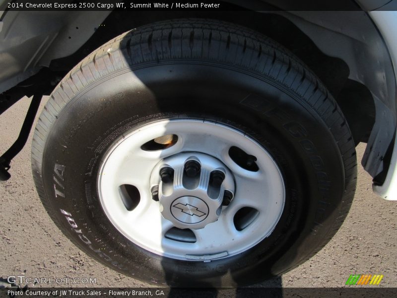 Summit White / Medium Pewter 2014 Chevrolet Express 2500 Cargo WT