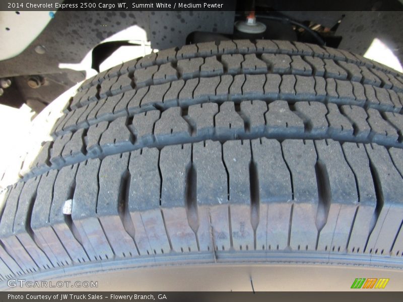 Summit White / Medium Pewter 2014 Chevrolet Express 2500 Cargo WT