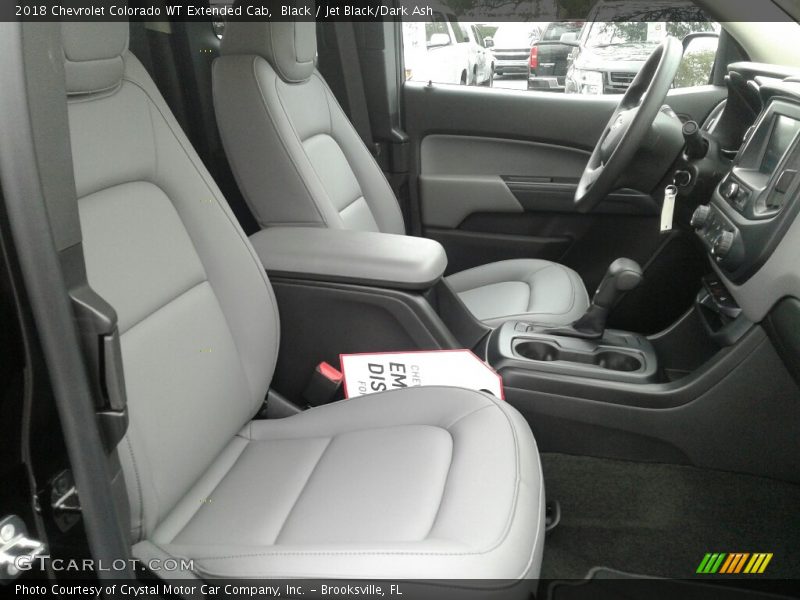 Black / Jet Black/Dark Ash 2018 Chevrolet Colorado WT Extended Cab