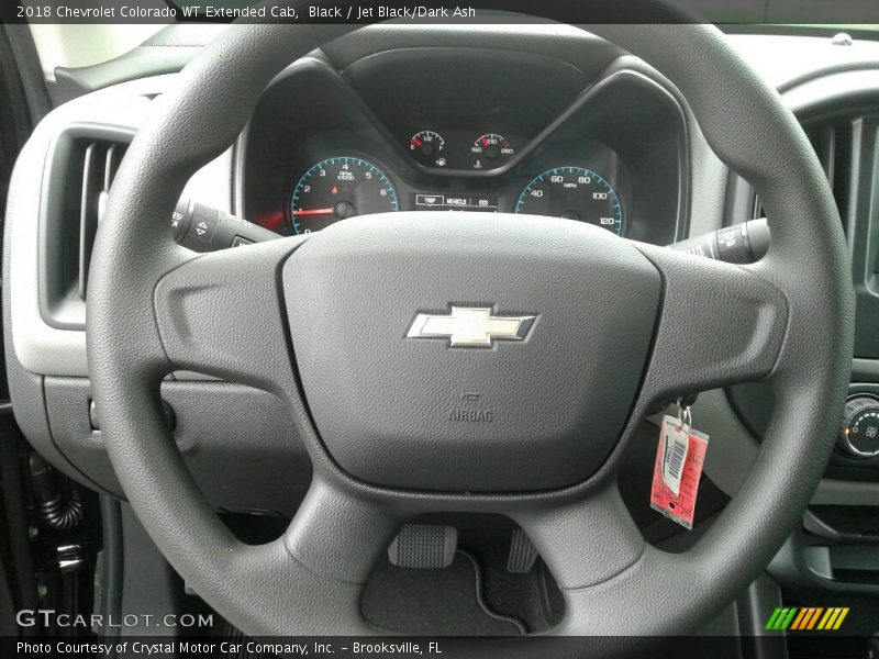Black / Jet Black/Dark Ash 2018 Chevrolet Colorado WT Extended Cab