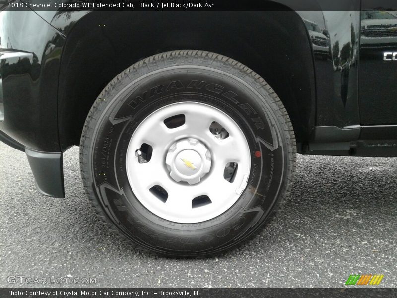 Black / Jet Black/Dark Ash 2018 Chevrolet Colorado WT Extended Cab