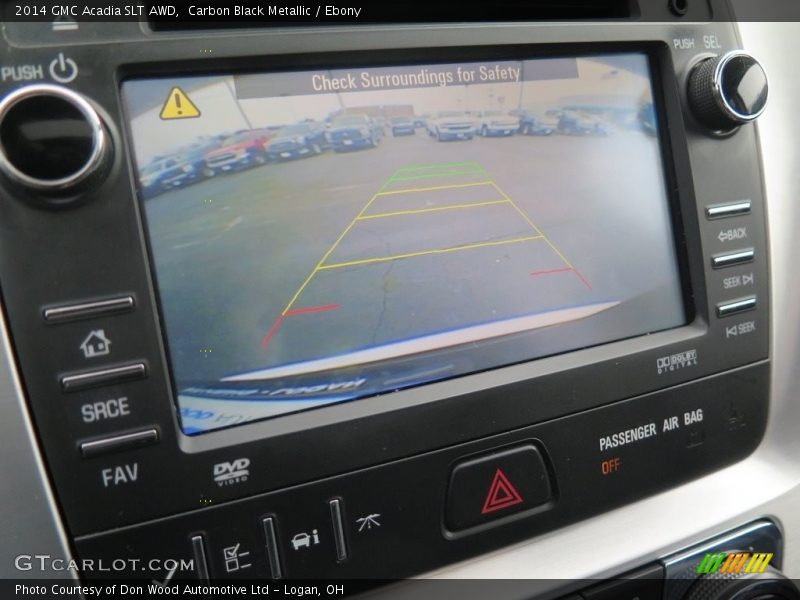 Carbon Black Metallic / Ebony 2014 GMC Acadia SLT AWD