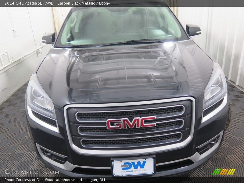 Carbon Black Metallic / Ebony 2014 GMC Acadia SLT AWD