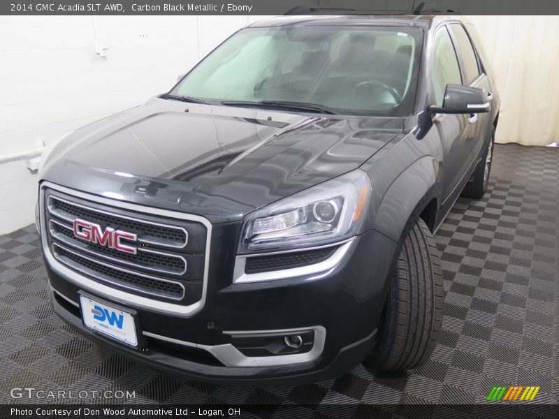 Carbon Black Metallic / Ebony 2014 GMC Acadia SLT AWD