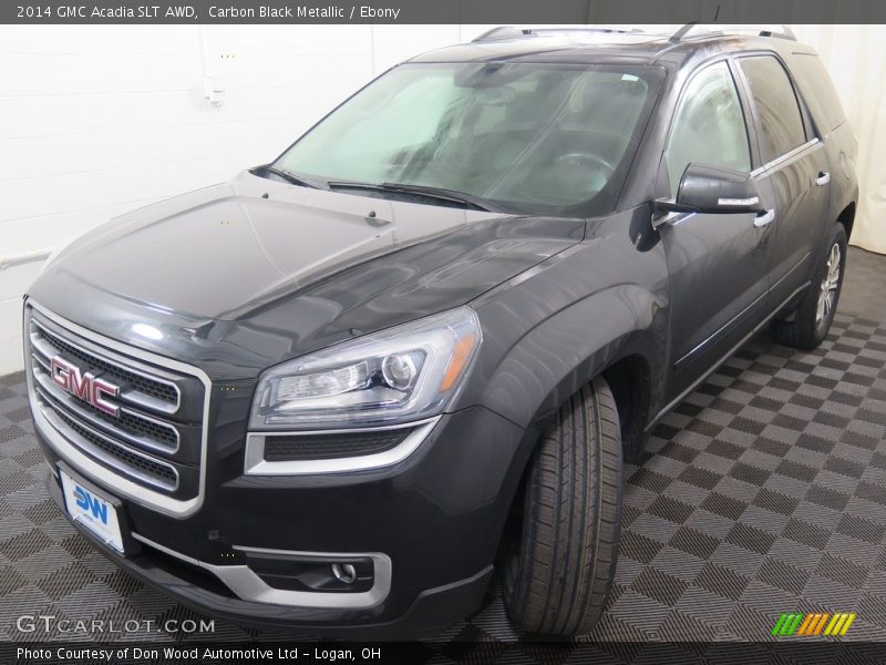 Carbon Black Metallic / Ebony 2014 GMC Acadia SLT AWD