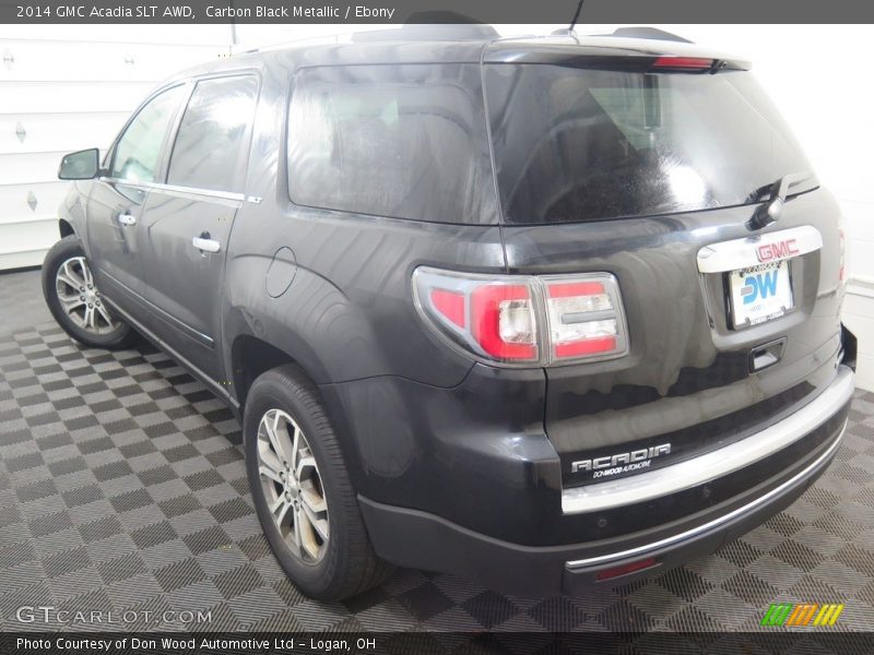 Carbon Black Metallic / Ebony 2014 GMC Acadia SLT AWD