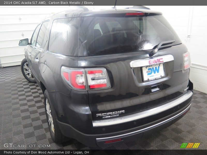Carbon Black Metallic / Ebony 2014 GMC Acadia SLT AWD