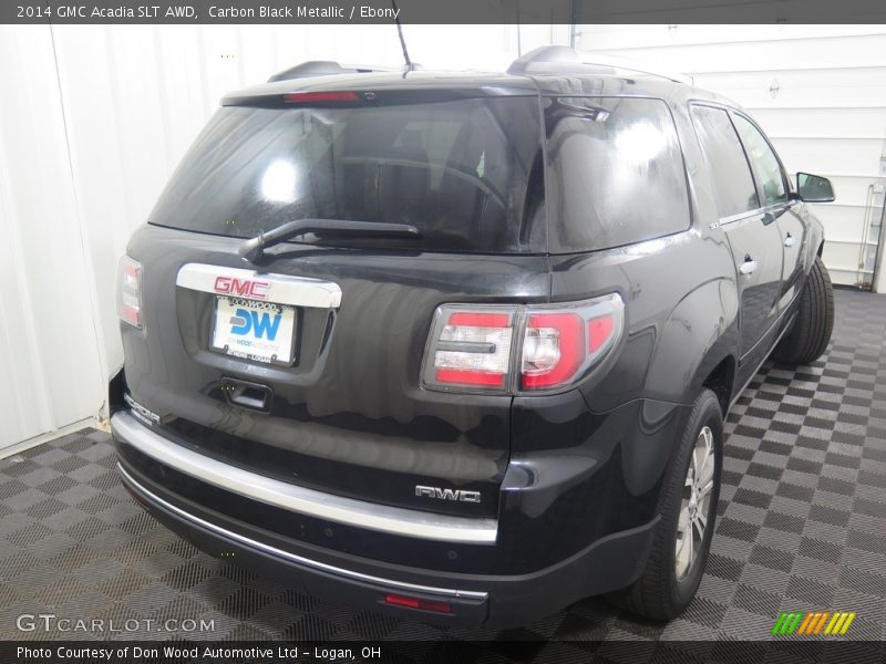 Carbon Black Metallic / Ebony 2014 GMC Acadia SLT AWD
