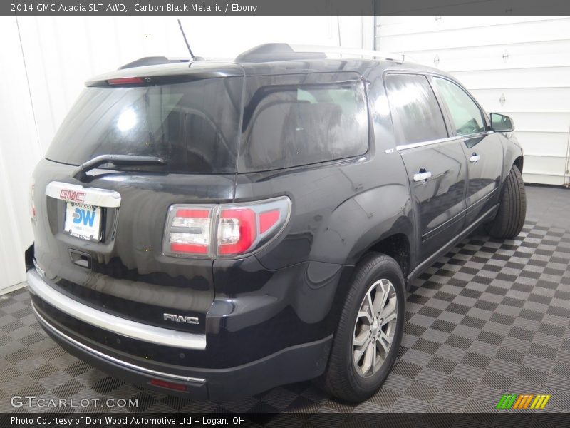 Carbon Black Metallic / Ebony 2014 GMC Acadia SLT AWD
