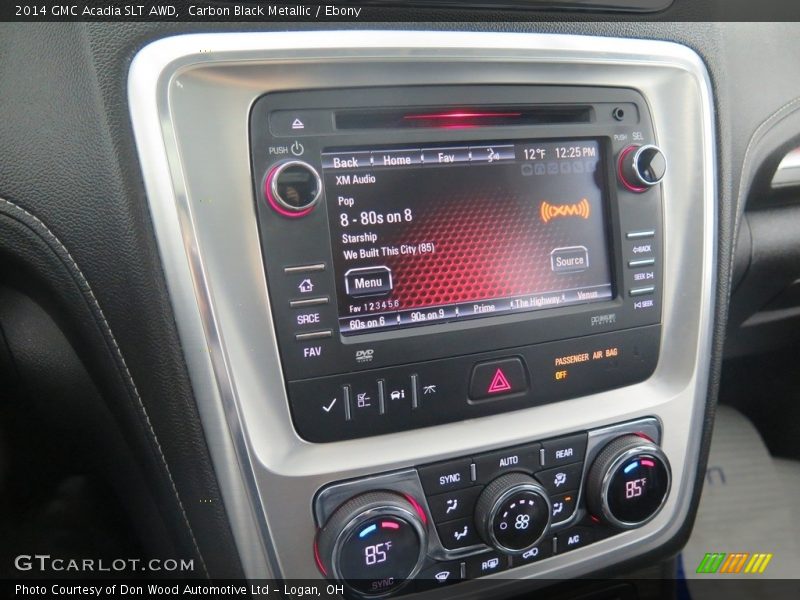 Carbon Black Metallic / Ebony 2014 GMC Acadia SLT AWD